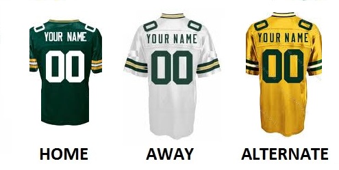 (image for) GREEN BAY Pro Football Number Kit